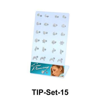 24 Helix Ear Piercing Set TIP-Set-15