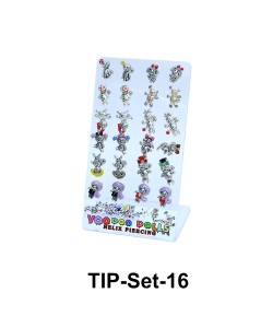 24 Voodoo Helix Ear Piercing Set TIP-Set-16