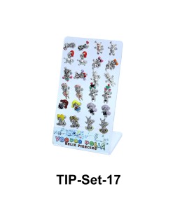 24 Voodoo Helix Ear Piercing Set TIP-Set-17