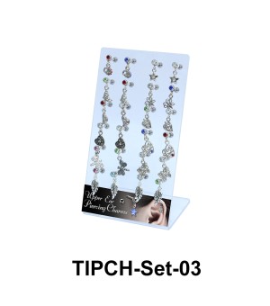 24 Helix Ear Piercing Sets TIPCH-SET-03