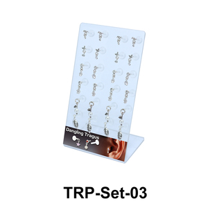 24 Dangling Tragus Piercing Set TRP-Set-03
