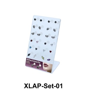 24 Labret Piercing Set XLAP-Set-01