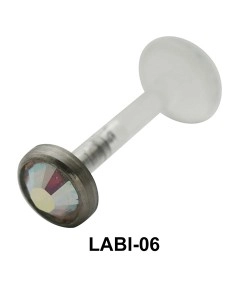 Basic Titanium Labret LABI-06