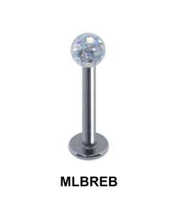 Labret Epoxy Rainbow Ball MLBREB