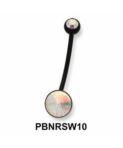 PTFE Double Jewelled Round Bananas PBNRSW-10