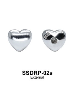 External Attachment Heart Shaped SSDRP-02s