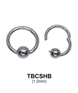 G23 Titanium Segment Ring TBCSHB 1.2mm