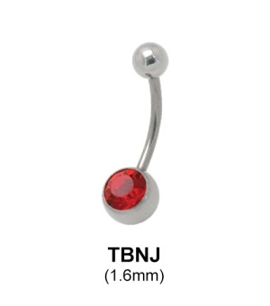 G23 Basic Titanium Belly Piercing TBNJ