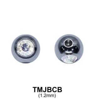 G23 MicroTitanium  Jewelled Ball  TMJBCB