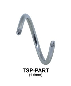 G23 Spiral Basic Titanium Part TSP-PART 