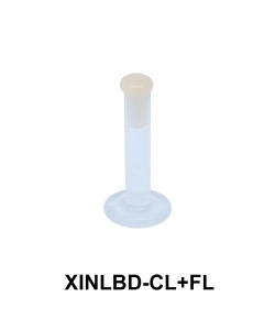 PTFE Internal Labret with Plastic Disc XINLBD