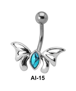 Butterfly Belly Piercing AI-15