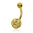 Flower Ball Belly Piercing APB-162