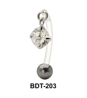 Hanging Stone Belly Piercing BDT-203