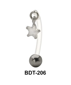 Dangling Star Belly Piercing BDT-206
