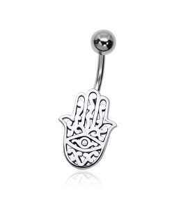 Hamsa Belly Piercing Design BP-570