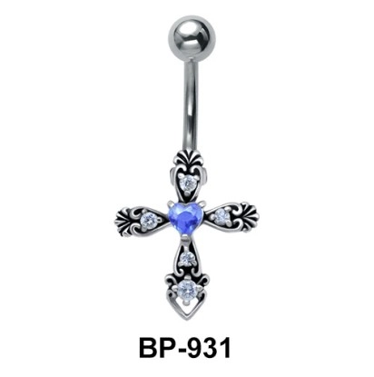 Cross Belly Piercing BP-931