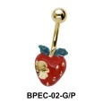 strawberry in Red Belly Piercing BPEC-02