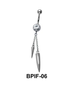 Belly Icicle Piercing BPIF-06