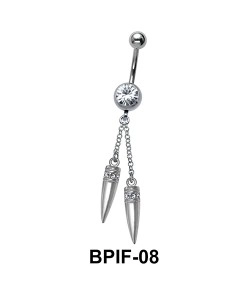 Belly Icicle Piercing BPIF-08