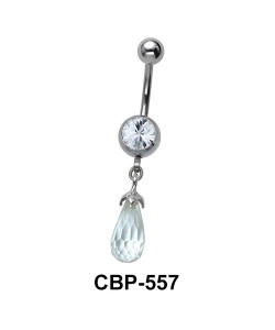Stone Dangler Belly Button Ring CBP-557