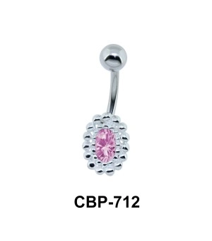 Oval Stone Assorted Belly Piercing CBP-712