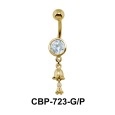 Flower Hanging Belly Piercing CBP-723
