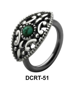 Intricate Design Filigree Belly Piercing DCRT-51