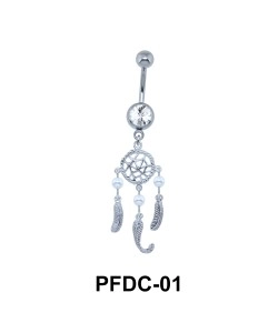 Dream Catcher Shaped Body Piercing PFDC-01