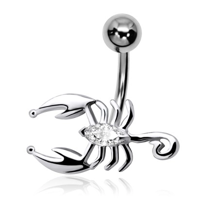 Scorpion Alluring Belly Piercing SCB-08