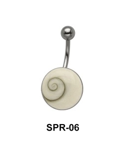 Shell Belly Piercing SPR-06