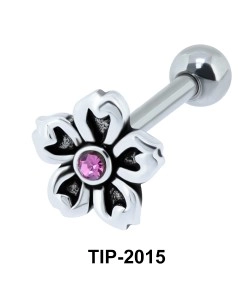 Realistic Flower Shaped Helix Ear Line TIP-2015
