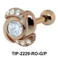 Fabulous Flower Shape Helix Ear Piercing TIP-2229