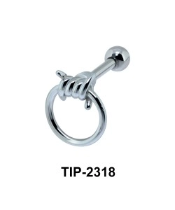 Knot Shaped Helix Ear Piercing TIP-2318