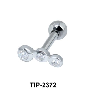Multiple Stones Helix Ear Piercing TIP-2372