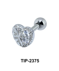 Heart Shaped Helix Piercing TIP-2375