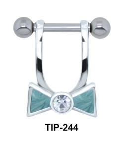 Hanging Bow Helix Piercing TIP-244