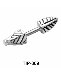 Leafy Shaped Helix Piercing TIP-309