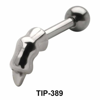 Dropping Fluid Shaped Helix Piercing TIP-389