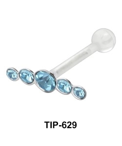 Multistone Upper Ear Piercing TIP-629