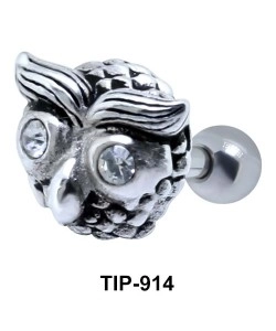 Owl Shaped Helix Piercing TIP-914