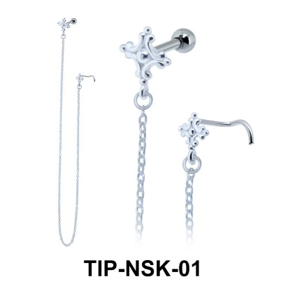 Helix Ear Nose Stud TIP-NSK-01