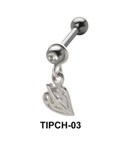 Designer Leaf Upper Ear Charms TIPCH-03