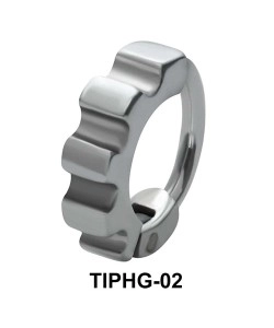Wheel Shaped Upper Ear Design Rings TIPHG-02