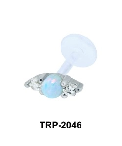 Opal Tragus Piercing TRP-2046