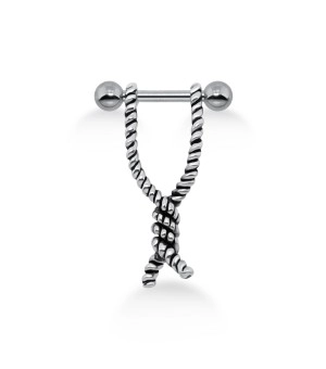 Tied Rope Helix Piercing TIP-241