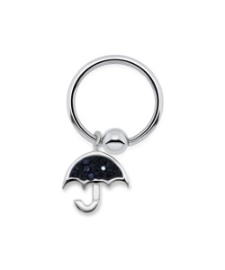 Umbrella Ferido Crystal Closure Rings Charms BCRCH-49 (wait picture)