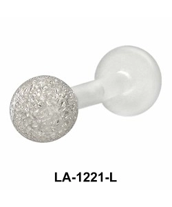 Shimmering labrets Push-in LA-1221-L