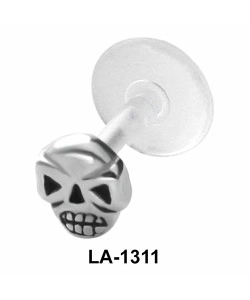 Designer Skull labrets Push-in LA-1311