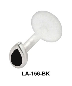 Pear Shaped Labrets Push-in LA-156